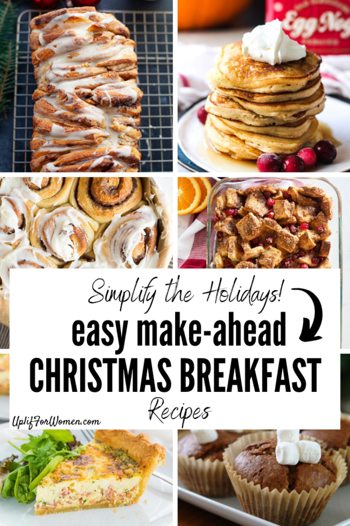 Easy Make Ahead Christmas Breakfast